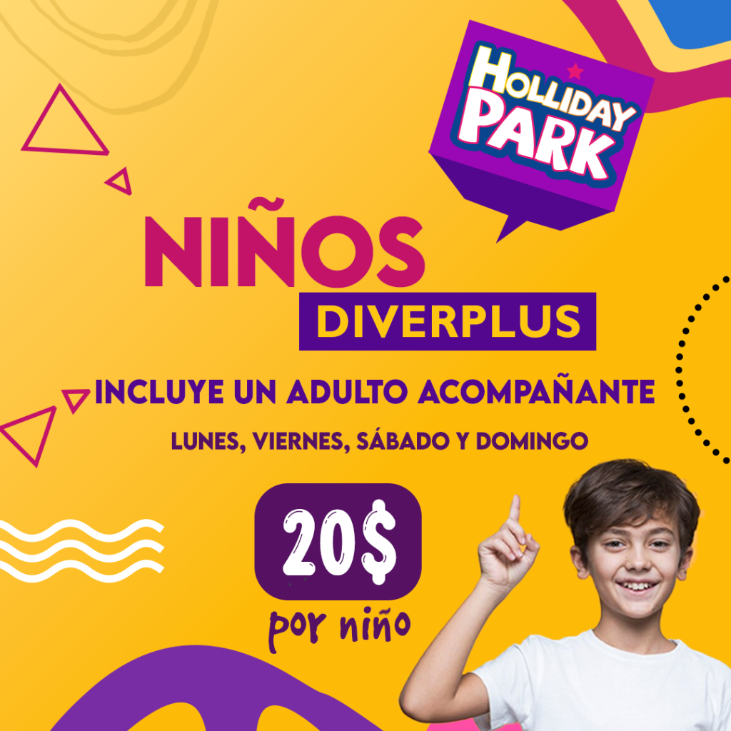 Entrada_Niiños DIVERPLUS _hollidaypark_1080x1080